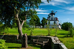 Relax on the Shelburne Museum Grounds Near Lighthouse